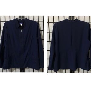Sapphire Scrub Jacket
